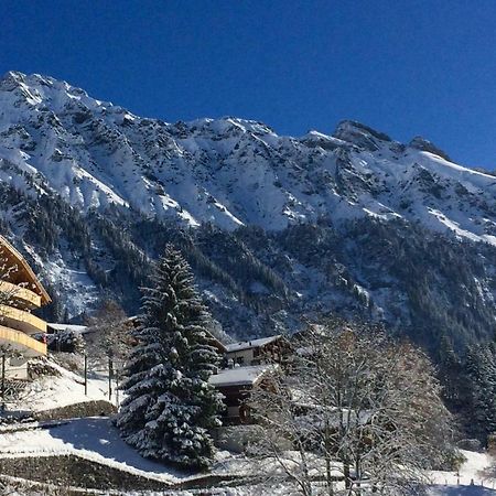 Holiday flat #1, Chalet Aberot, Wengen, Switzerland Buitenkant foto