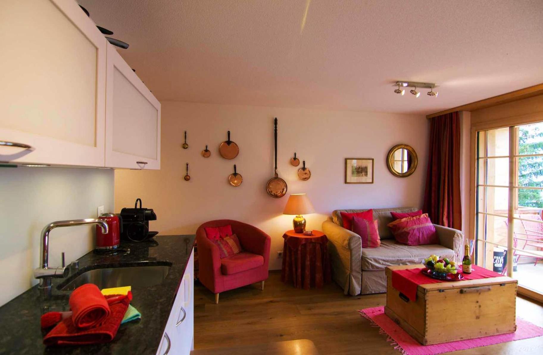 Holiday flat #1, Chalet Aberot, Wengen, Switzerland Buitenkant foto