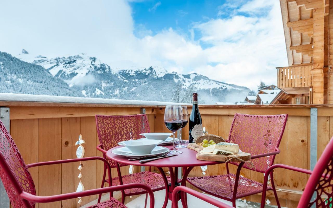 Holiday flat #1, Chalet Aberot, Wengen, Switzerland Buitenkant foto